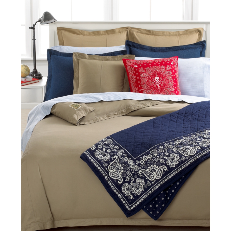 Lauren Ralph Lauren Bedding, University Bandana 18 Square Decorative