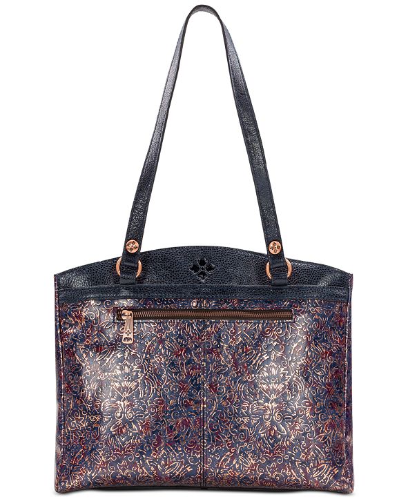 Patricia Nash Kimono Tapestry Metallic Poppy Tote & Reviews - Handbags ...
