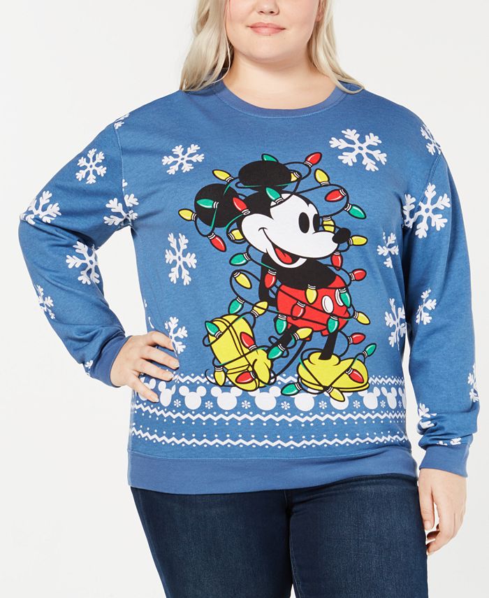 Disney Trendy Plus Size Mickey Mouse Sweatshirt & Reviews Trendy Plus