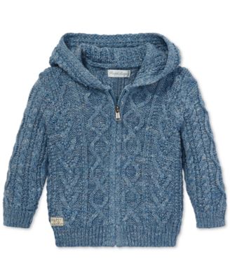 baby boy hooded sweater