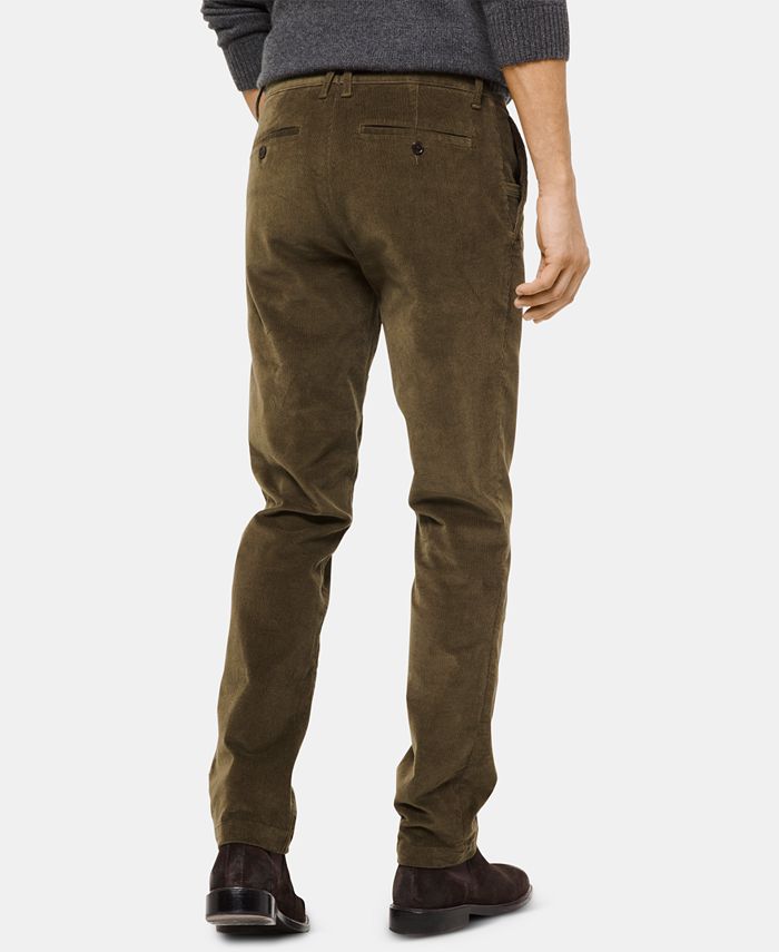 slim fit corduroy pants