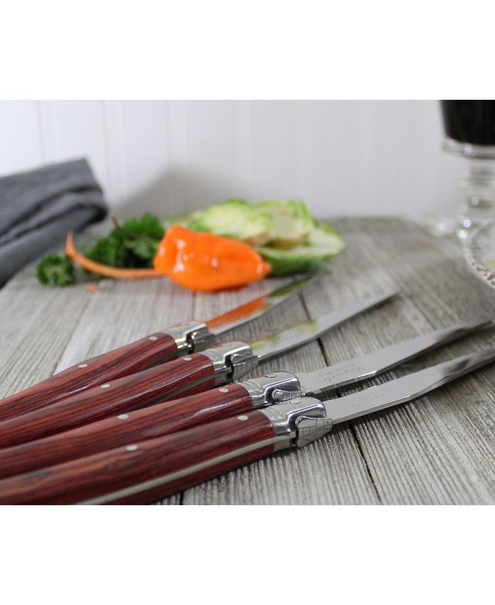French Home Laguiole Pakkawood Steak Knives, Set of 4 & Reviews