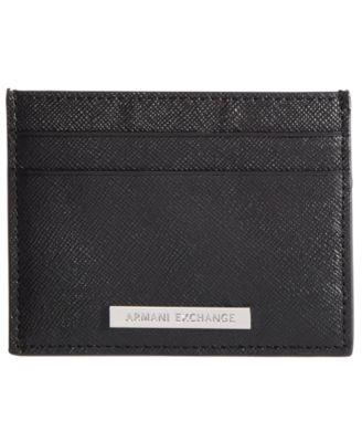 armani exchange card holder