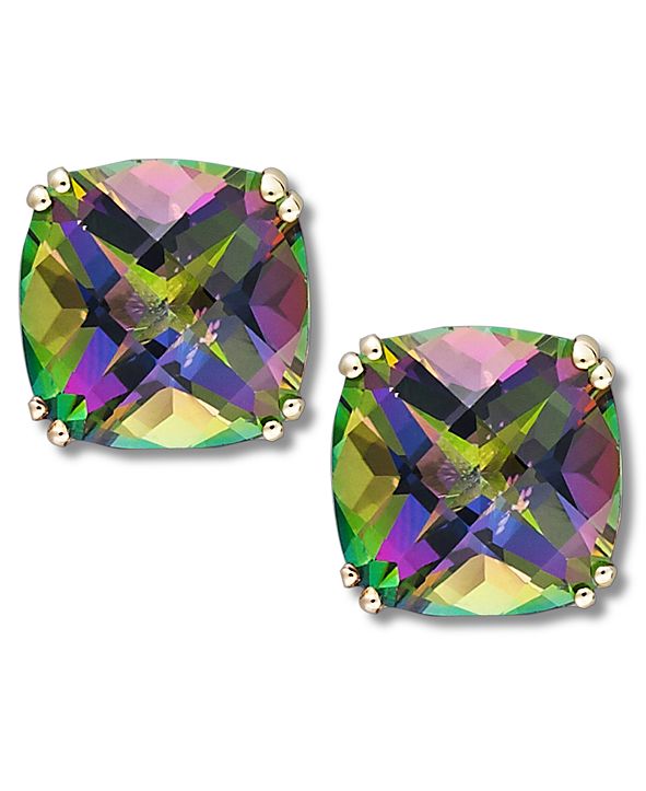 Macys 14 kt gold earrings clearance