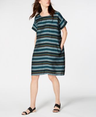 petite linen shift dresses