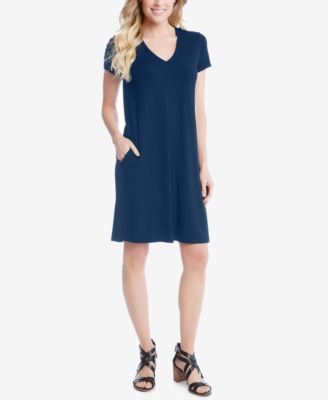 karen kane quinn v neck dress