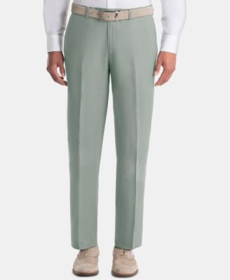 UltraFlex Classic-Fit Sage Linen Pants 