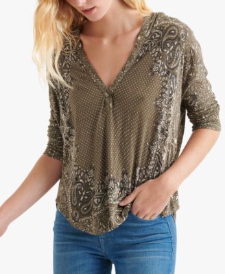 lucky brand henley womens