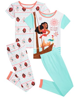 moana baby pajamas