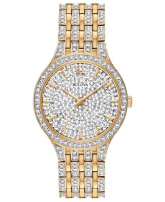 bulova 2 tone women's watch