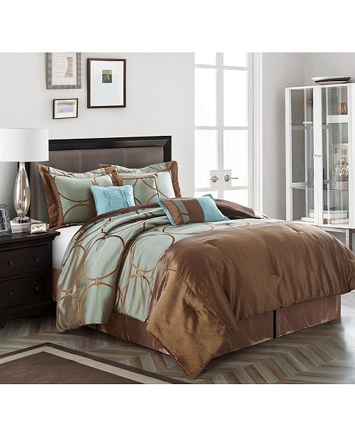 Nanshing Anna 7 Piece Comforter Sets Reviews Bed In A Bag Bed Bath Macy S