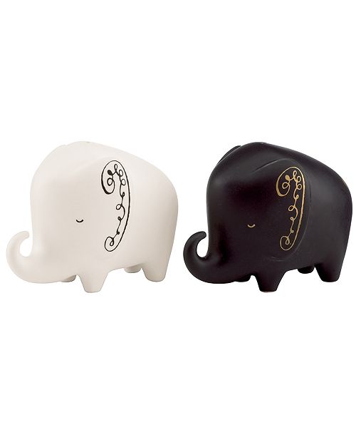 Kate Spade New York Salt And Pepper Shakers Woodland Park Elephant Reviews Serveware Dining Macy S