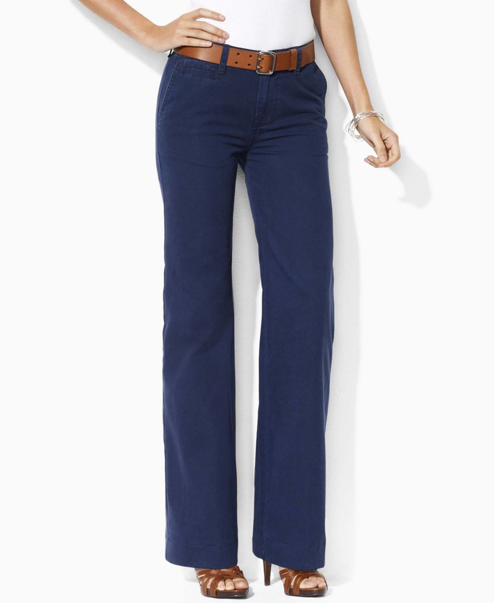 Lauren Jeans Co. Pants, Newbury Straight Leg Stretch Chino