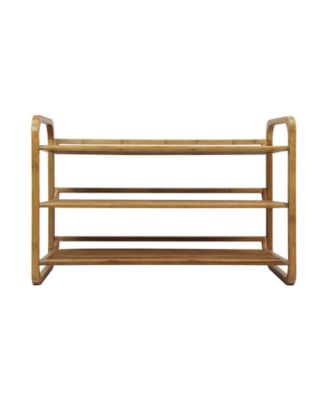 Oceanstar 3 Tier Bamboo Shoe Rack Reviews Cleaning Organization Home Macy S