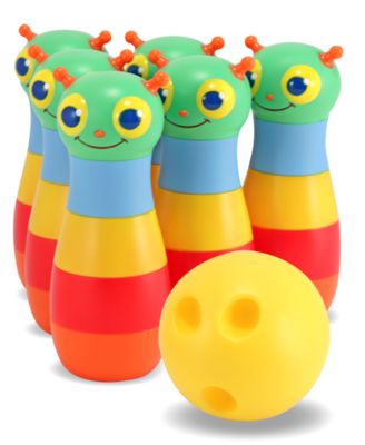 Doug Kids Toy, Happy Giddy Bowling Set 