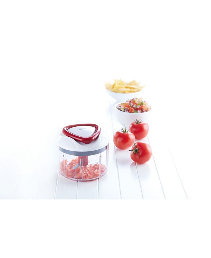 Zyliss Easy Pull Food Chopper and Manual Food Processor Vegetable