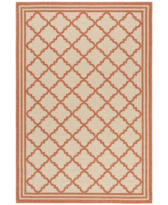 Safavieh Linden Cream and Rust 4' x 6' Area Rug & Reviews Rugs Macy's