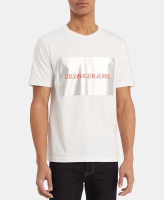 calvin klein jeans logo t shirt