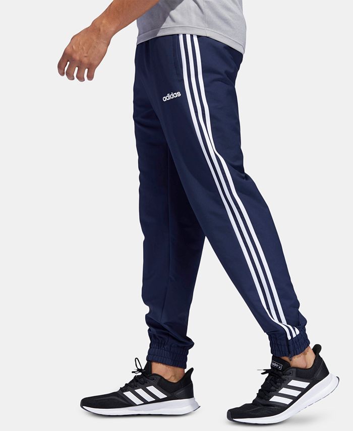 adidas Men's ThreeStripe Woven Joggers & Reviews Activewear Men Macy's