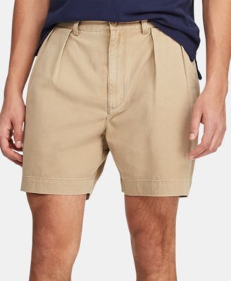 polo pleated shorts
