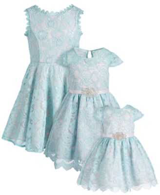 rare editions fit and flare dress