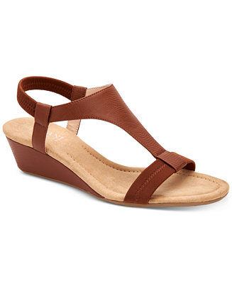 Alfani Women's Step 'N Flex Vacanzaa Wedge Sandals, Created for Macy's ...