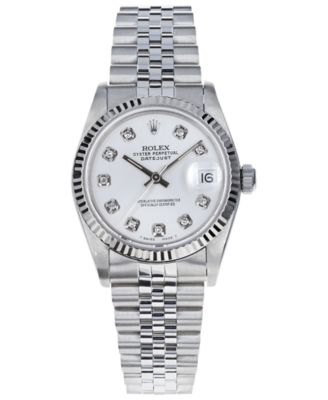 pre owned rolex macy's