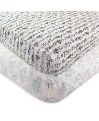 fitted crib sheets clearance