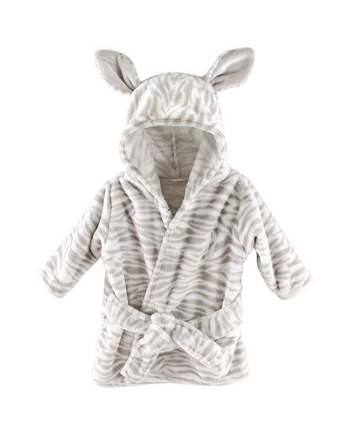 Hudson Baby Plush Hooded Bathrobe 0 9 Months Reviews All Baby Gear Essentials Kids Macy S