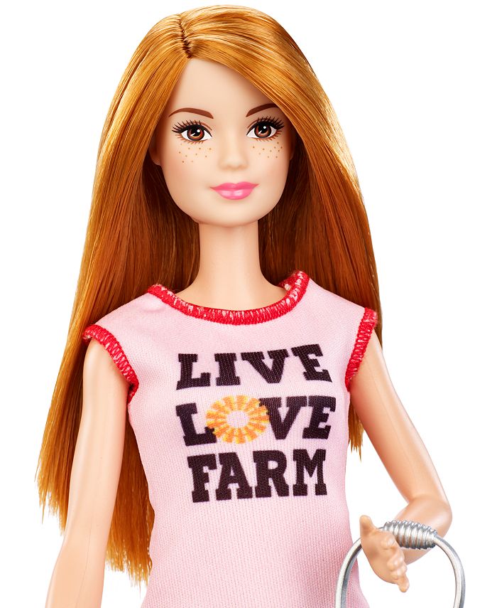 chicken farmer barbie girl