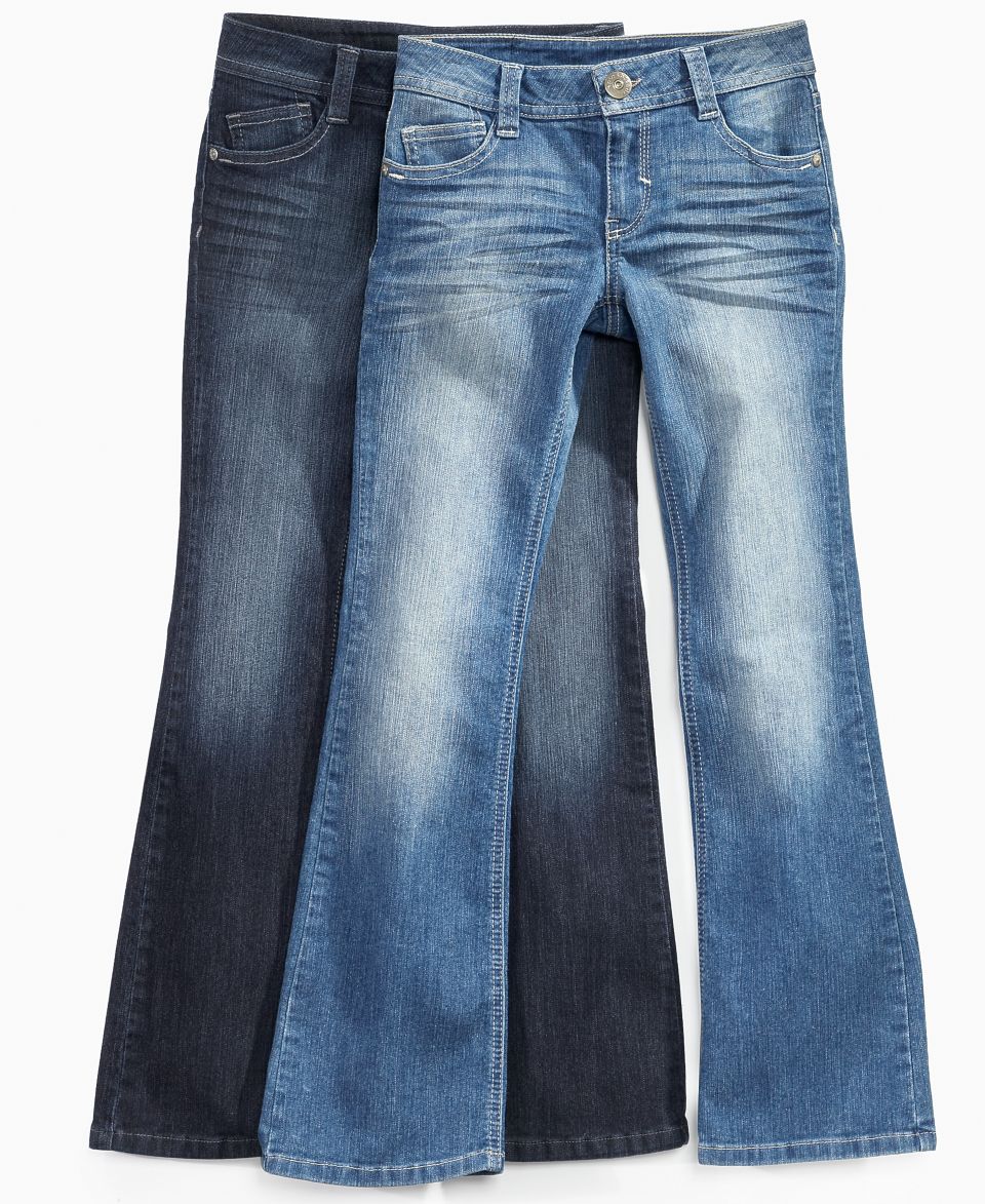 Levis Kids Jeans, Girls Taylor Thick Stitch Bootcut Jeans   Kids