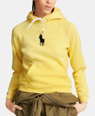 ralph lauren fleece hoodie women's