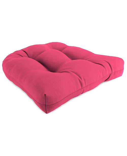 Jordan Manufacturing Outdoor Wicker Chair Cushions Set Of 2 Reviews Outdoor Accessories Furniture Macy S