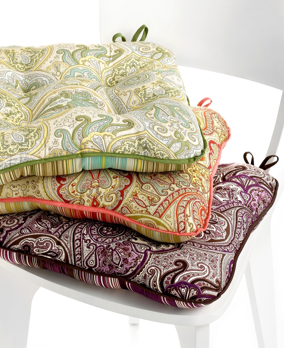 Waverly Chair Cushions, Paddock Shawl Collection