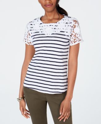 macys womens charter club blouses