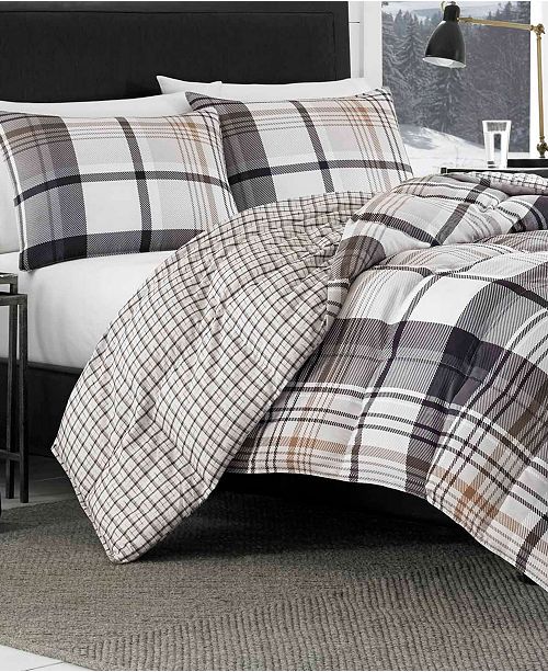 Eddie Bauer Normandy Plaid Comforter Set King Reviews Comforters Fashion Bed Bath Macy S