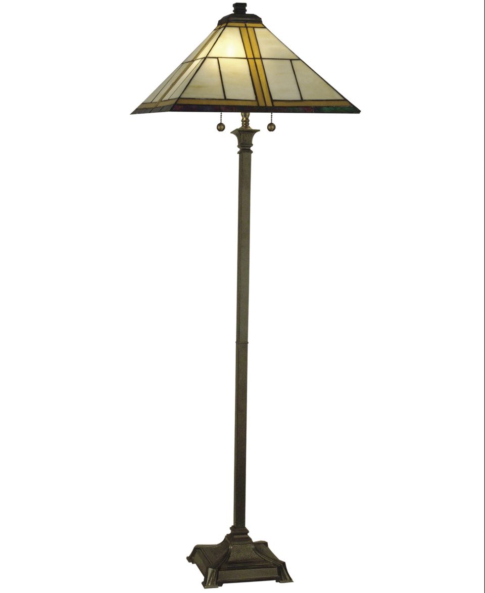 Dale Tiffany Floor Lamp, Mission Torchiere   Lighting & Lamps   for