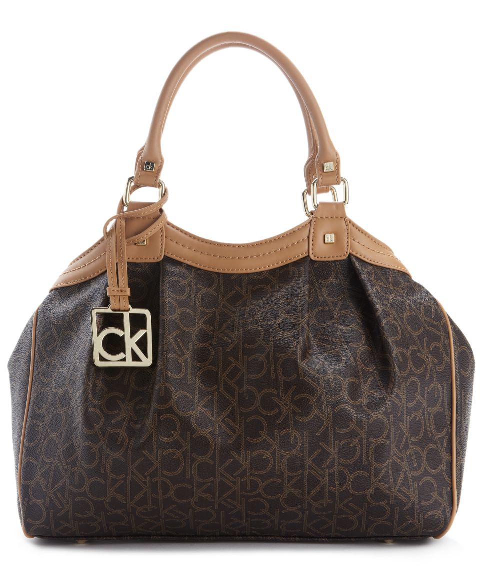 Calvin Klein Handbag, Hudson Signature Satchel   Handbags