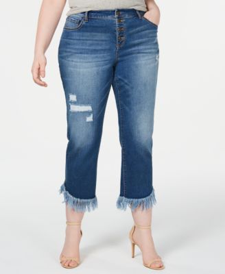macy's inc plus size jeans