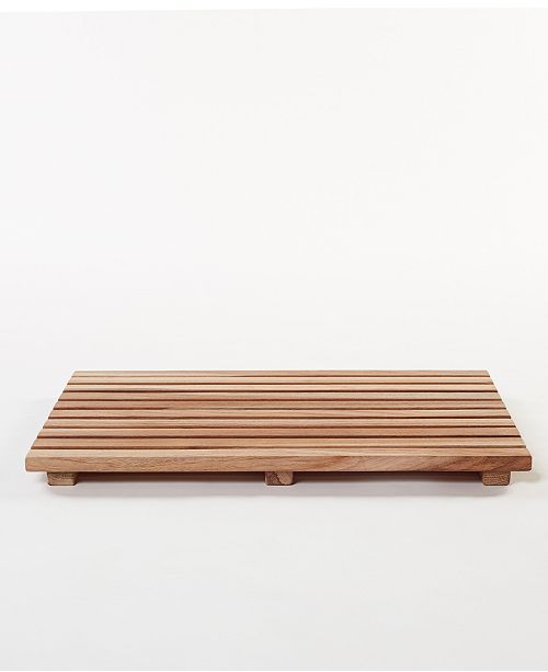 A R B Teak Specialties Gala Teak Bath Mat 20 X 14 Reviews Bath Rugs Bath Mats Bed Bath Macy S