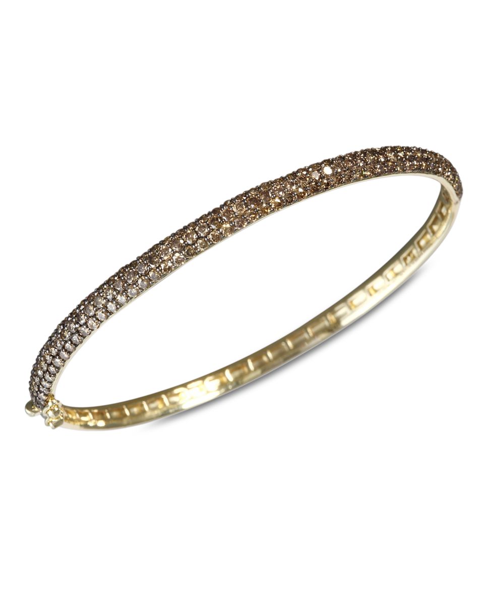 Trio by Effy Collection Diamond Bracelet, 14k Gold Diamond Bangle (5/8