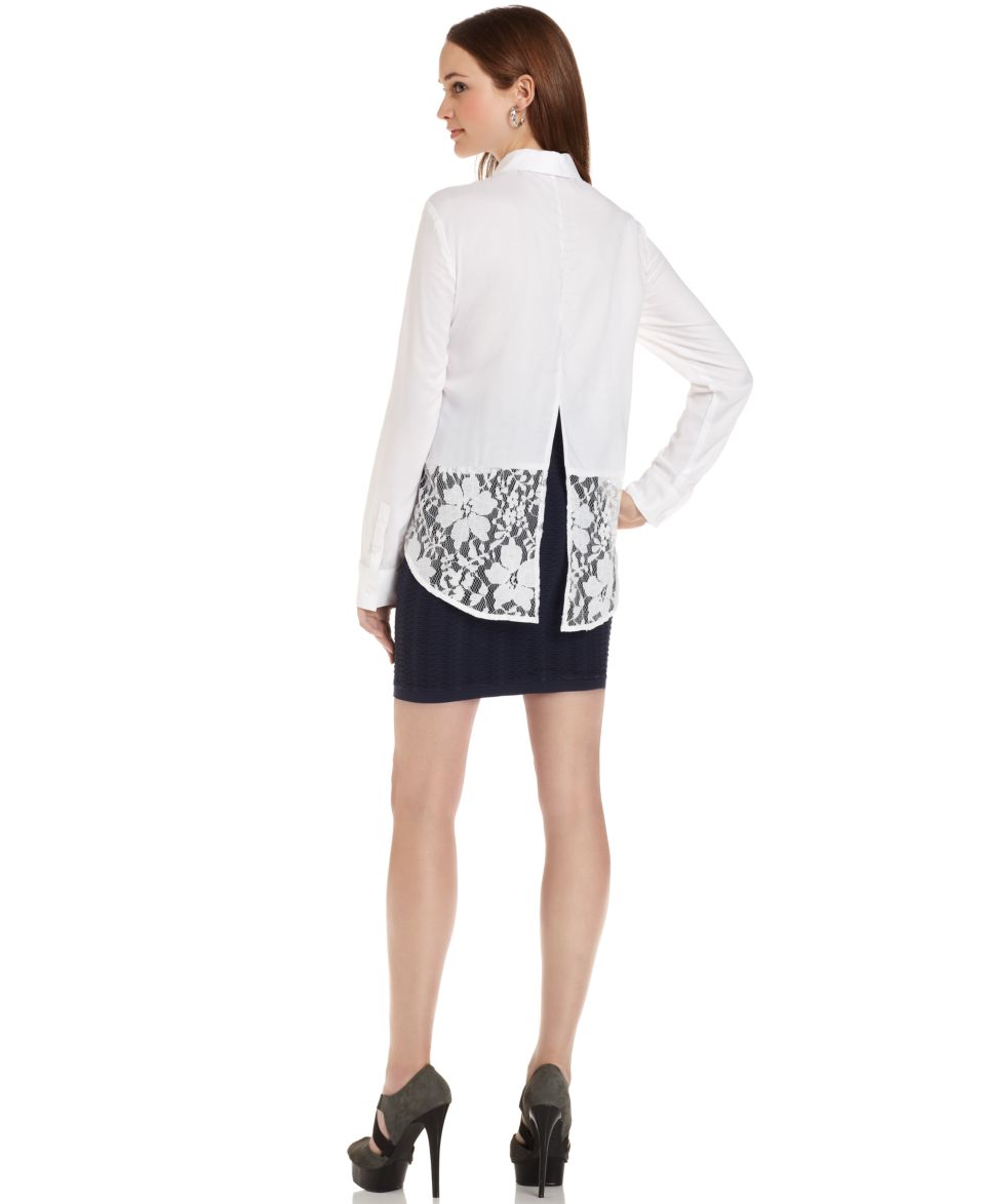 BCBGeneration Skirt, Textured Body con Mini