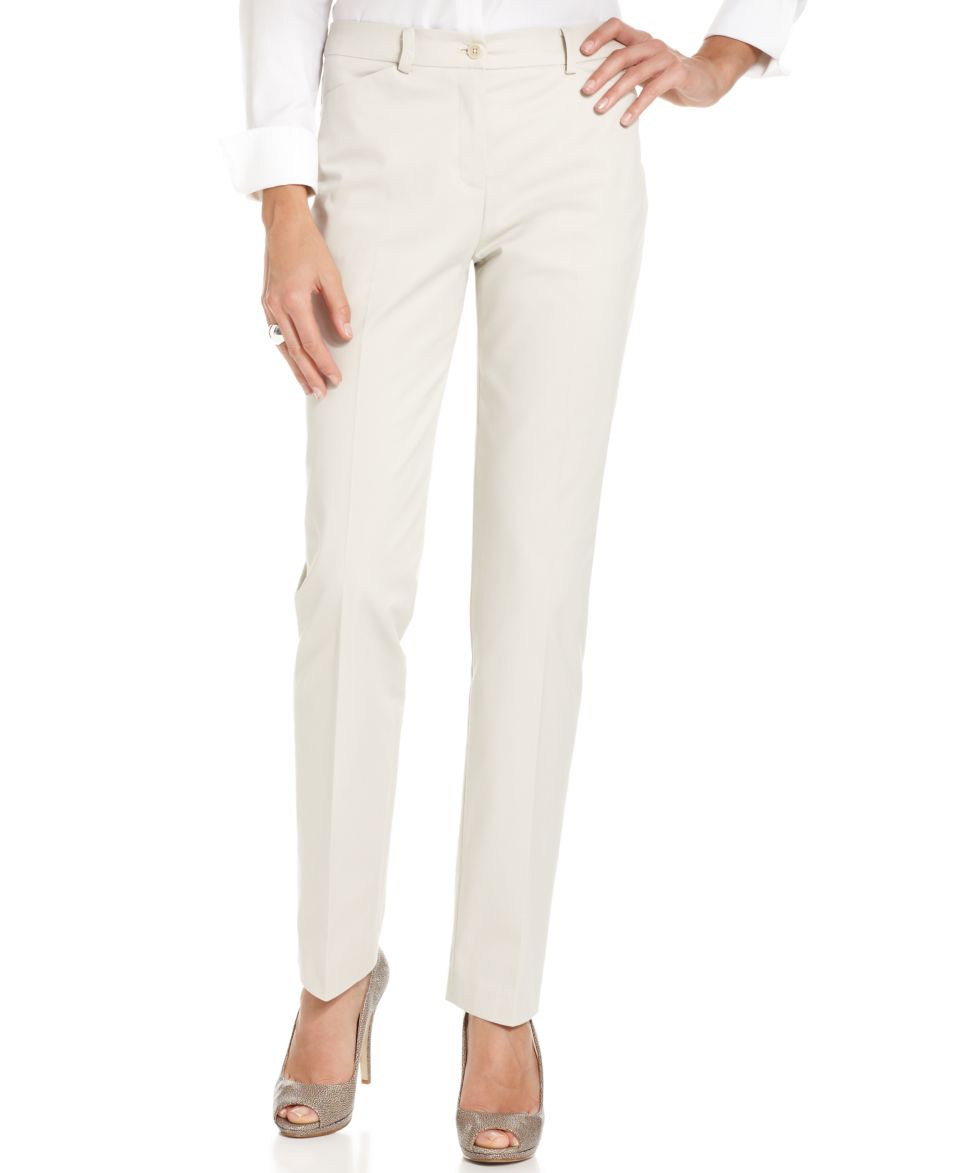 Jones New York Pants, Straight Leg Trousers   Womens