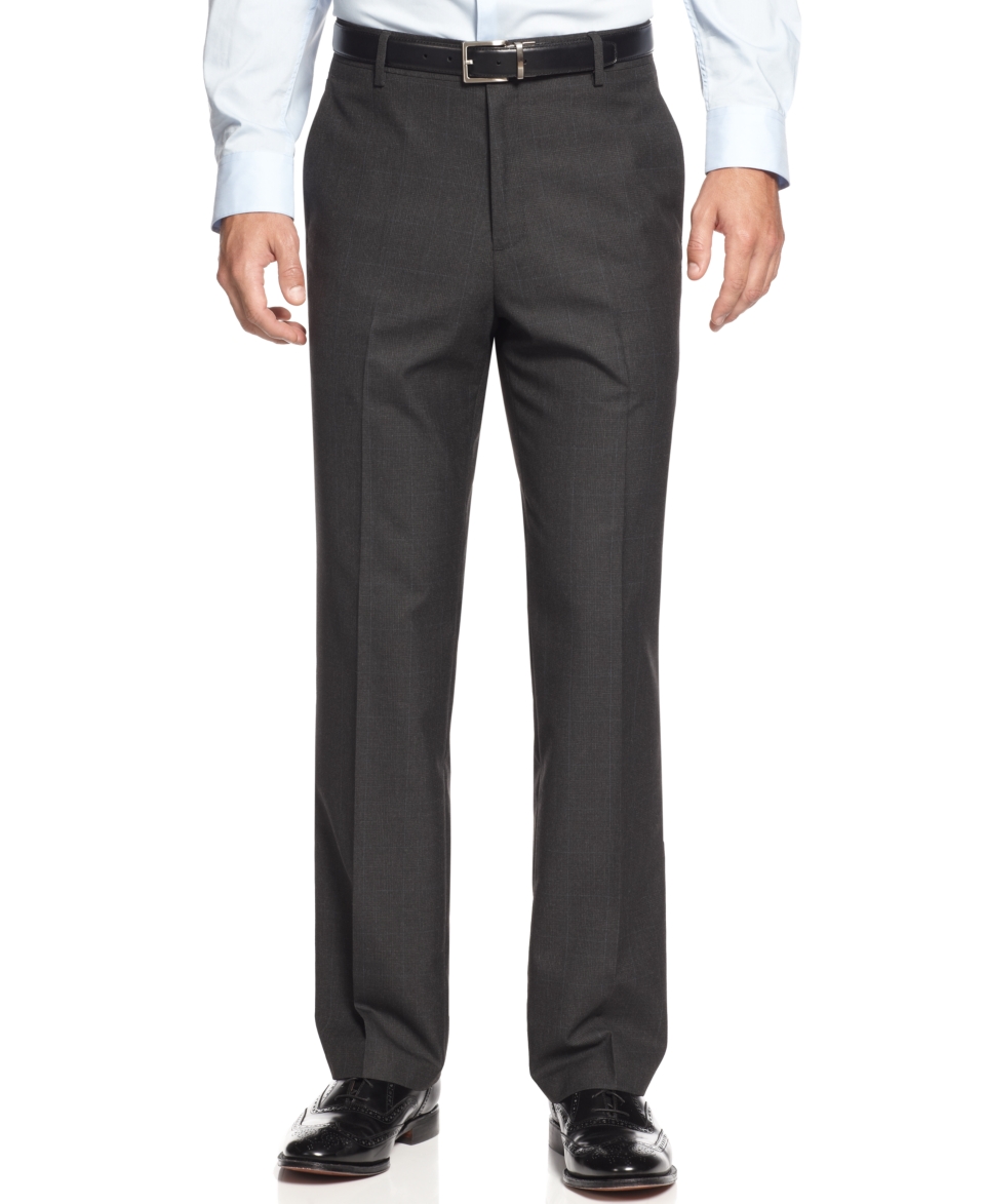 Kenneth Cole Reaction Dress Pants, Windowpane Glen Plaid   Mens Pants