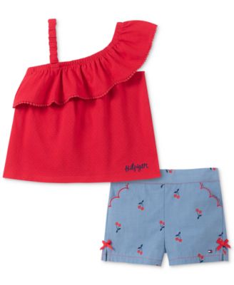 baby girl top and shorts set