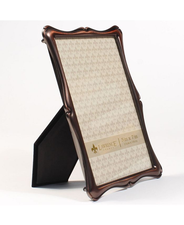 Lawrence Frames Oil Rubbed Bronze Romance Picture Frame 5" x 7