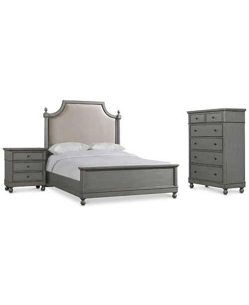 Furniture Bella Bedroom Furniture 3 Pc Set King Bed Nightstand Chest Created For Macy S Reviews Furniture Macy S