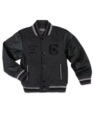 Converse Kids Jacket, Boys Authentic Varsity Jacket - Kids - Macy's