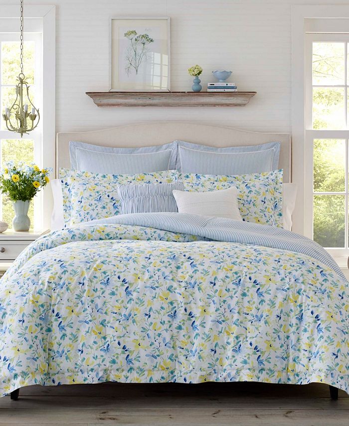 Laura Ashley Nora Sun Blue Comforter Bonus Set Twin Reviews Comforters Fashion Bed Bath Macy S Enjoy free shipping on most stuff, even big stuff. nora sun blue comforter bonus set twin