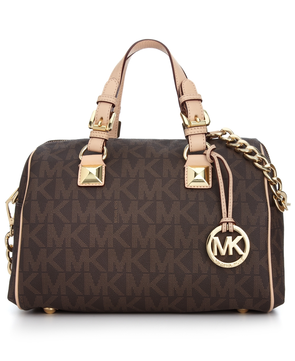 MICHAEL Michael Kors Grayson Monogram Medium Satchel   Handbags & Accessories